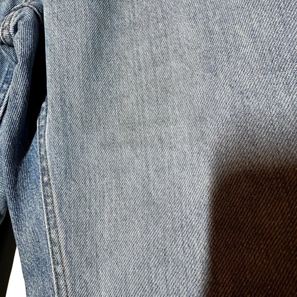 Everlane Boyfriend Jeans Light Wash Button Fly Straight 100% Cotton Blue 25R - Picture 5 of 7